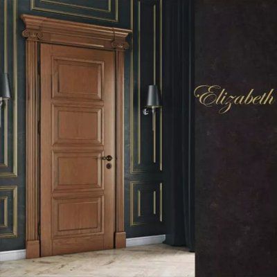 Дверь межкомнатная Elizabeth из массива дерева INWE фото