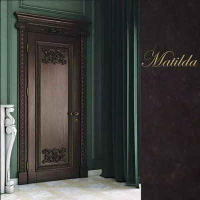 Дверь межкомнатная Matilda из массива дерева INWM1 фото