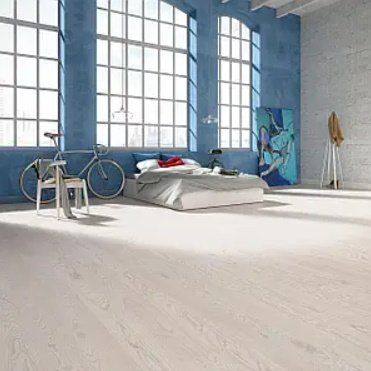 Паркетна дошка Baltic Wood ЯСЕН 3R FUSION JAZZ  FROSTY & FROSTY MATT LACQ. BRUSHED WR-1J40M-S499CL1 фото
