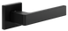Ручка для міжкімнатних дверей DND Quattro 02-Z чорний 264/14-Z-ZNE фото 1